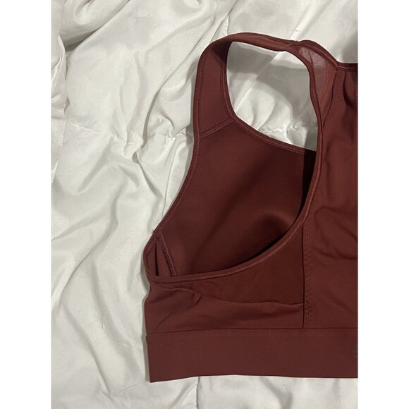 Athleta Hustle Sports Bra 38 B/C Rust Red - Picture 6 of 11
